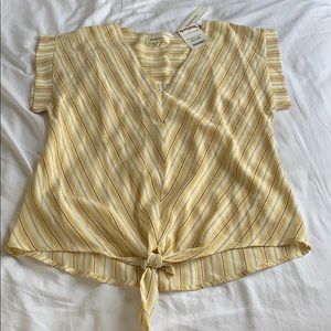 Stripped Short Sleeve